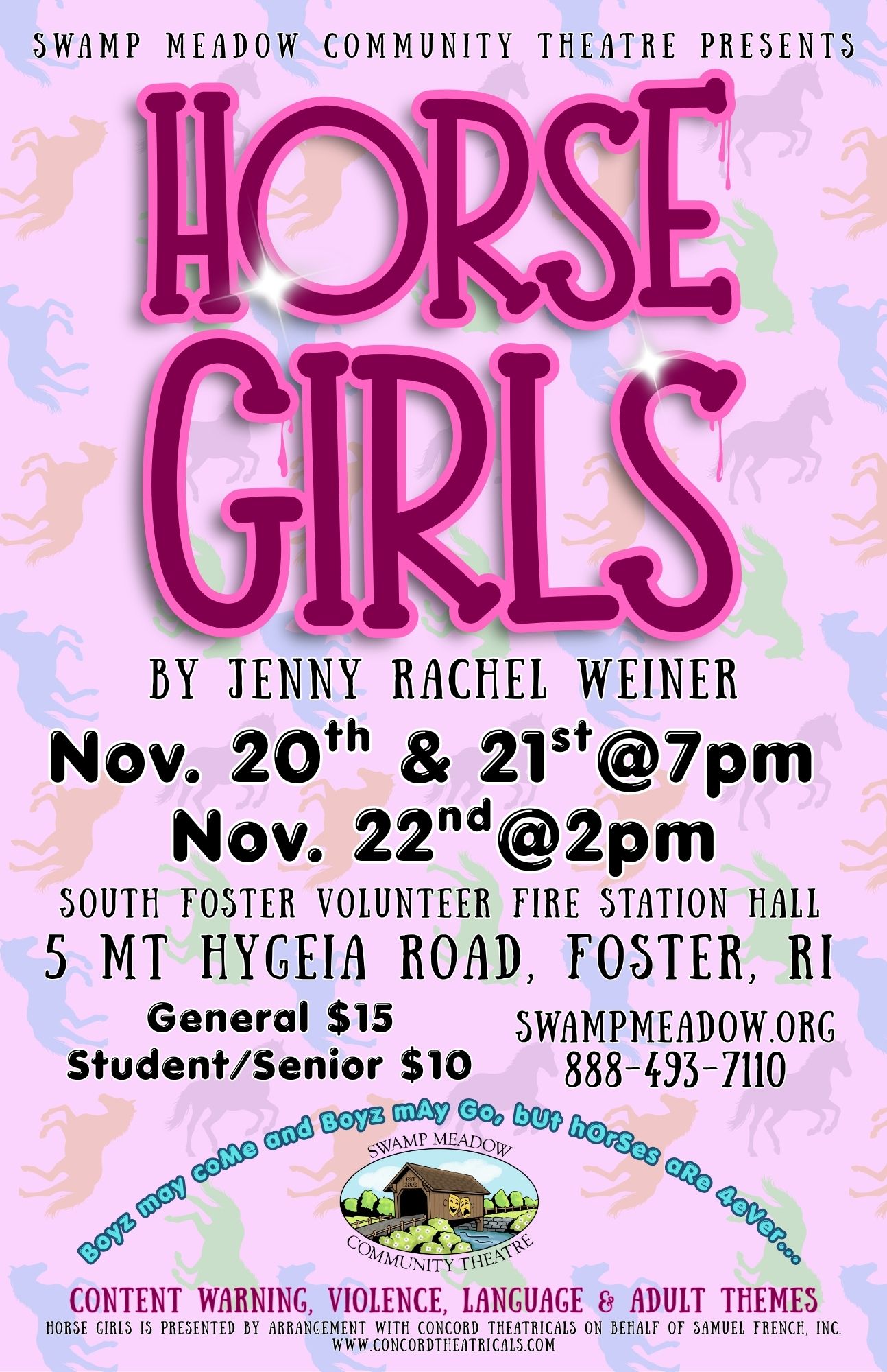 Horse girls flyer